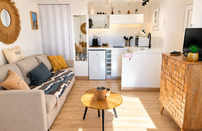 Appartement T1 entièrement rénové avec vue mer ! — photo 4