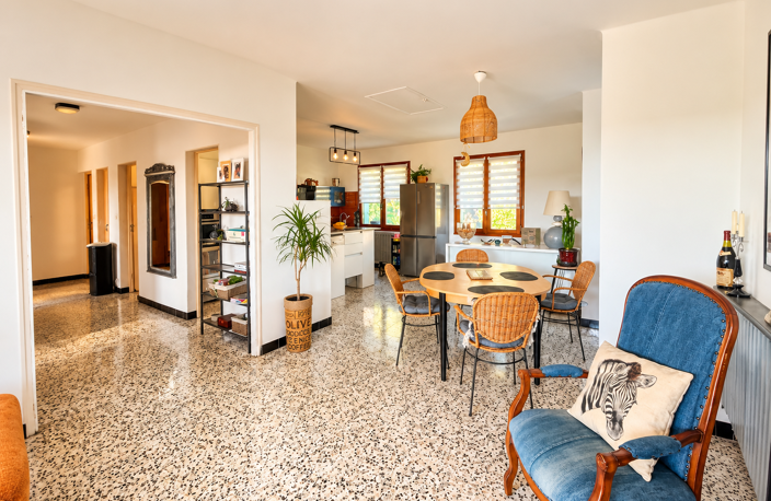 Nîmes Maison de 174m2 Quartier Font Chapelle vue dominante — photo 4