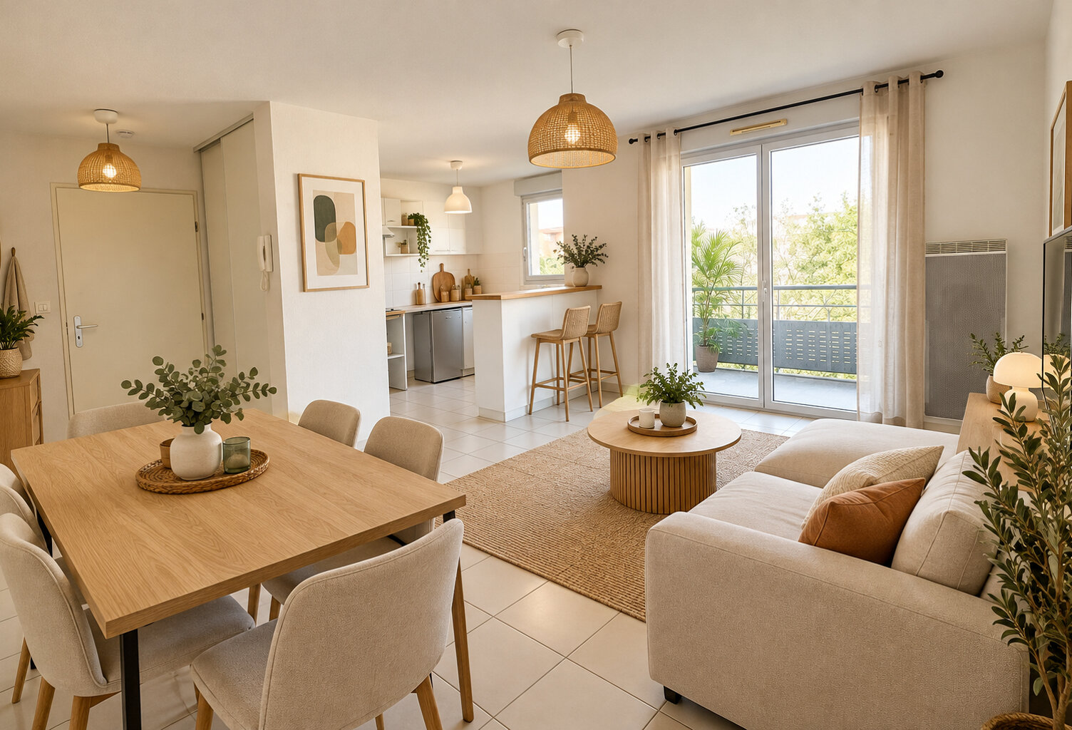 T2 45 m² ? Tournefeuille (31170) ? Terrasse 6 m² ? Parking ? Ascenseur ? DPE C — photo 1