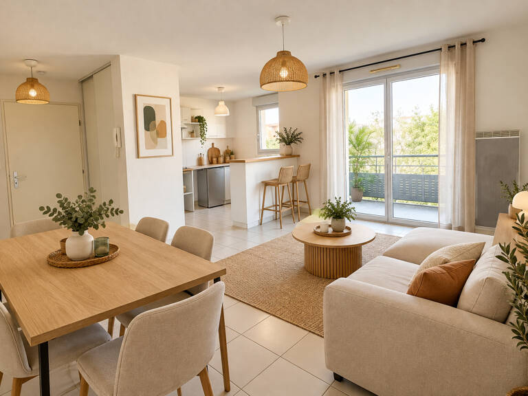 T2 45 m² ? Tournefeuille (31170) ? Terrasse 6 m² ? Parking ? Ascenseur ? DPE C — photo 1