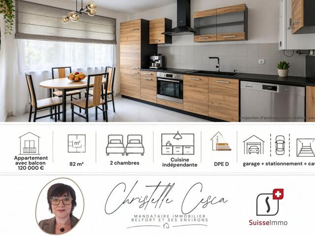Appartement proposé à Valdoie