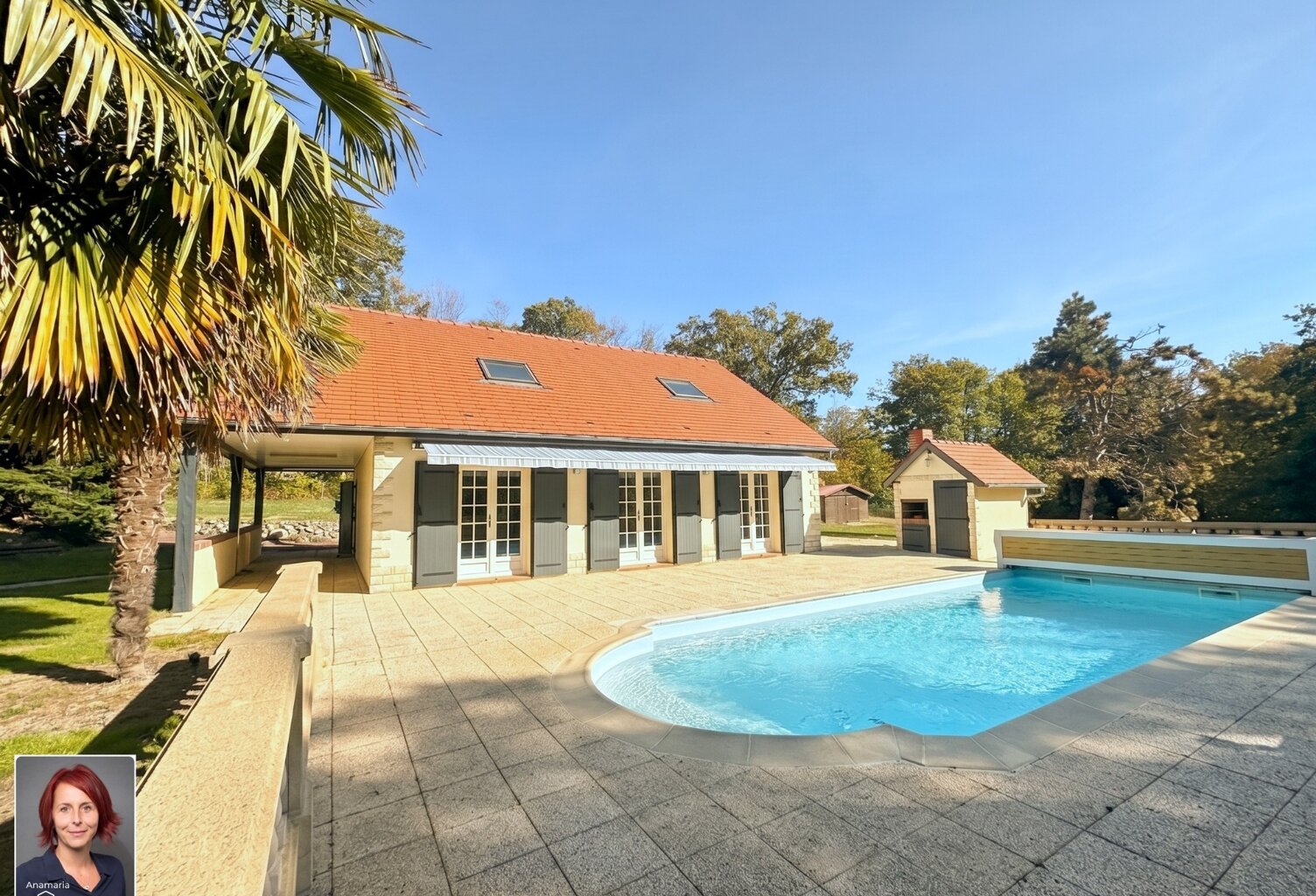 CHAMPROND EN GATINE (28)- Coup de cœur! Demeure de prestige au calme absolu, avec piscine chauffée, sur 5 592 m² de terrain boisé — photo 1