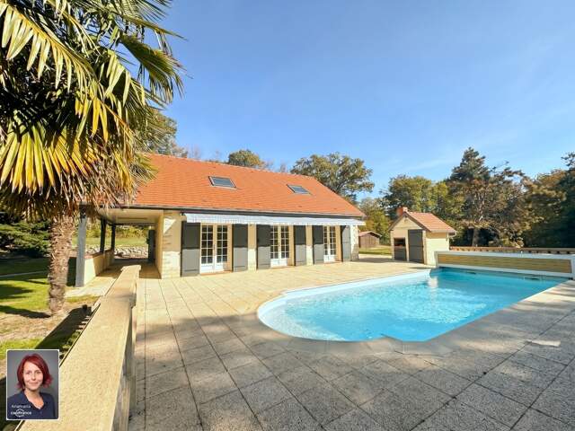 CHAMPROND EN GATINE (28)- Coup de cœur! Demeure de prestige au calme absolu, avec piscine chauffée, sur 5 592 m² de terrain boisé — photo du bien