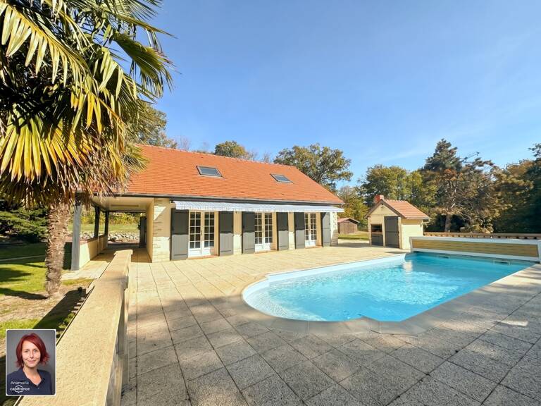 CHAMPROND EN GATINE (28)- Coup de cœur! Demeure de prestige au calme absolu, avec piscine chauffée, sur 5 592 m² de terrain boisé — photo 1