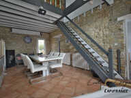 LEUILLY SOUS COUCY (02)- 160m2-Maison en pierre à vendre 7 pièces - 6 chambres dont une suite parentale de plain-pied - Garage – Dépendance - Terrain clos de 1 199 m² — photo 2