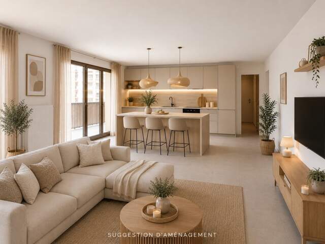 Appartement T5 116 m² dernier étage, terrasse 23 m², 2 garages - ANNECY (74) — photo du bien