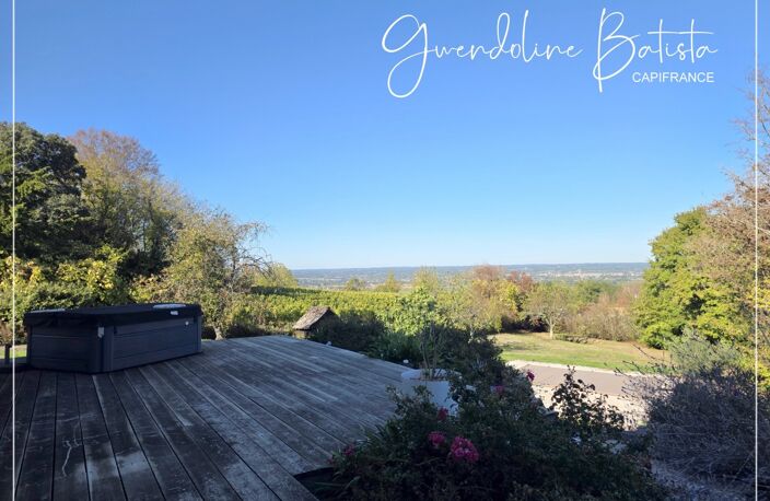 Maison de caractère 132m² avec Piscine au sel et vue panoramique sur Bergerac - 24240 MONBAZILLAC — photo 4