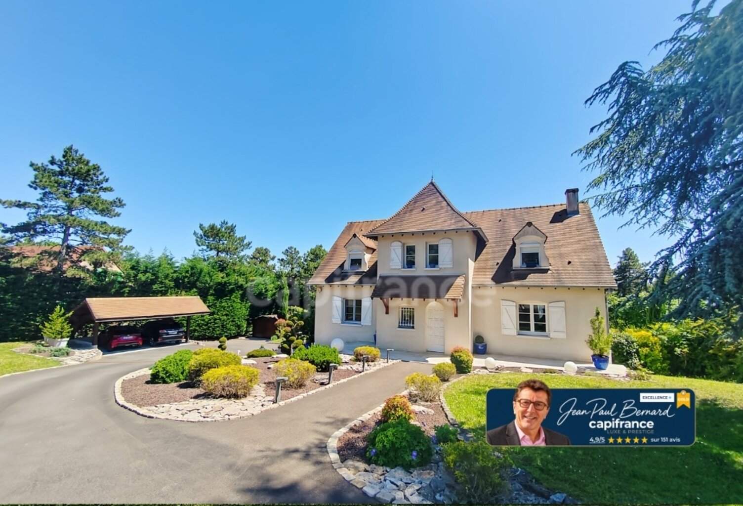 Givry (71) Maison à vendre de 250.43 m² - 6 pièces - terrain de 3 373 m² piscine ! — photo 1