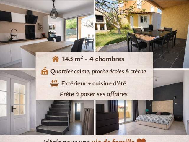 Maison familiale 143 m² – 4 chambres — photo du bien