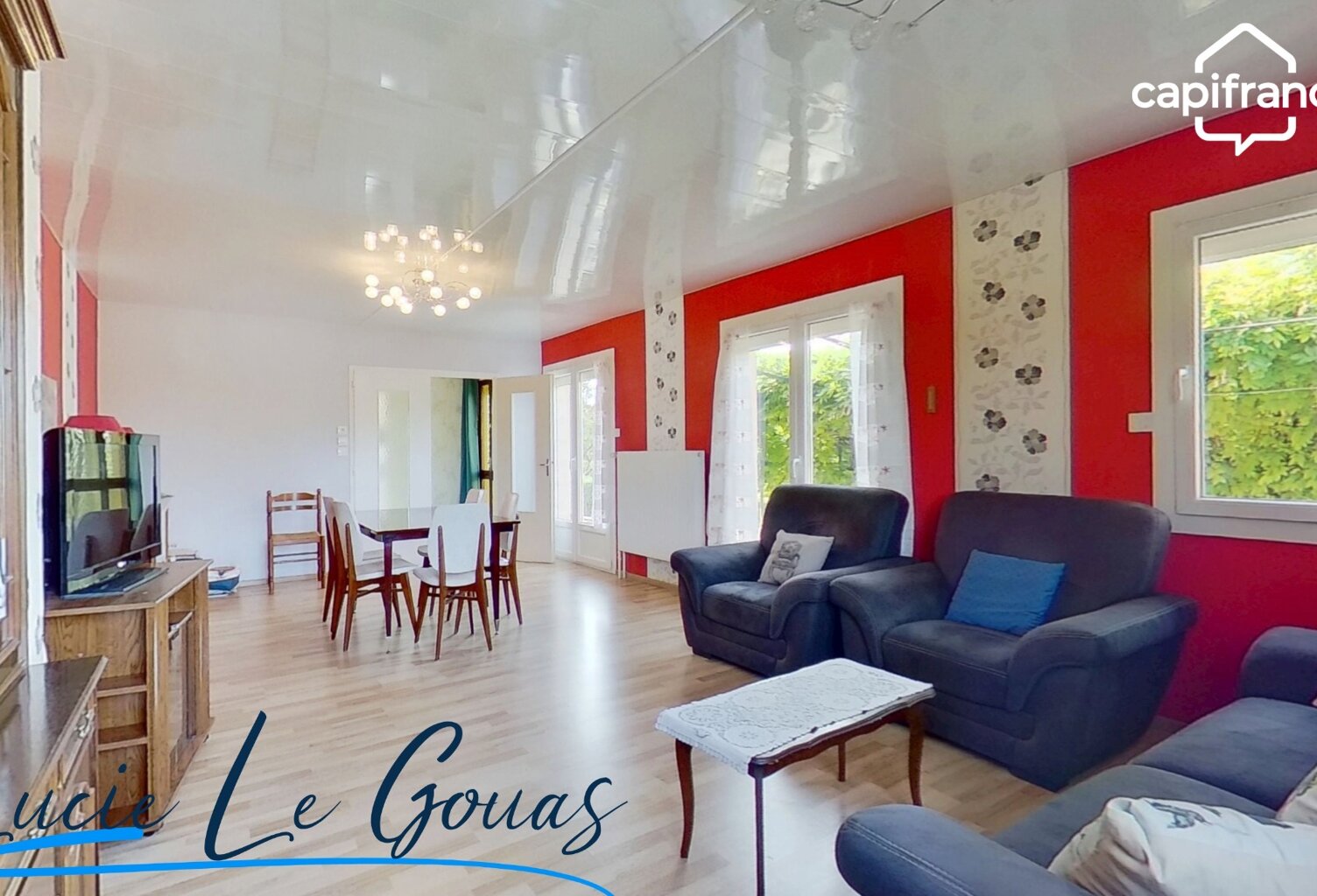 Maison de plain-pied de 92 m² avec sous-sol complet — photo 1