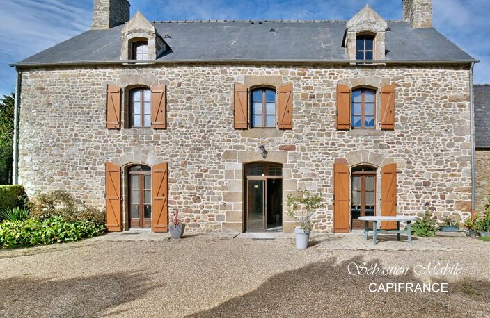 Maison de caractère à vendre + gîte à Roz sur Couesnon (35) en Bretagne en Baie du Mont Saint Michel — photo 2