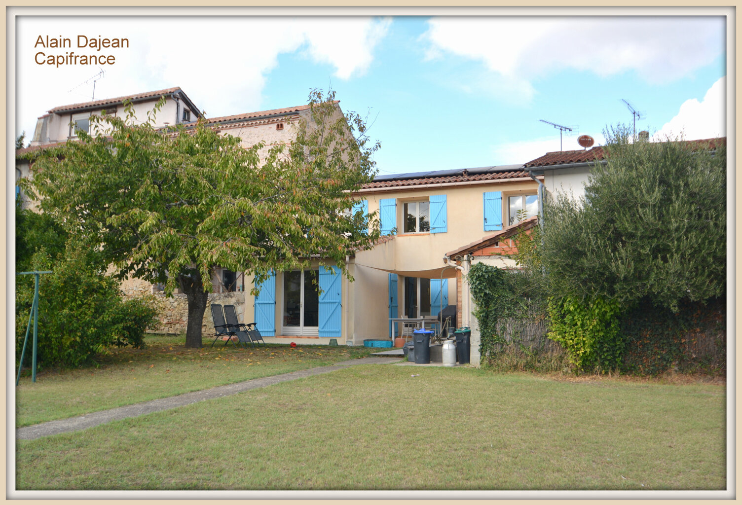 LAYRAC – MAISON EN PIERRE RÉNOVÉE 100 M2 - GRAND JARDIN ET VUE SUR LA CAMPAGNE — photo 1