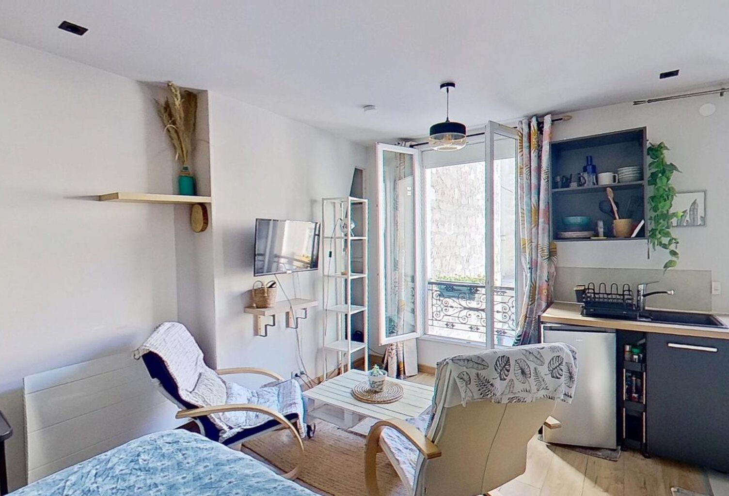 6 Rue Jean Cottin - Paris - 75018 - T1 Meublé - 980 €CC — photo 1