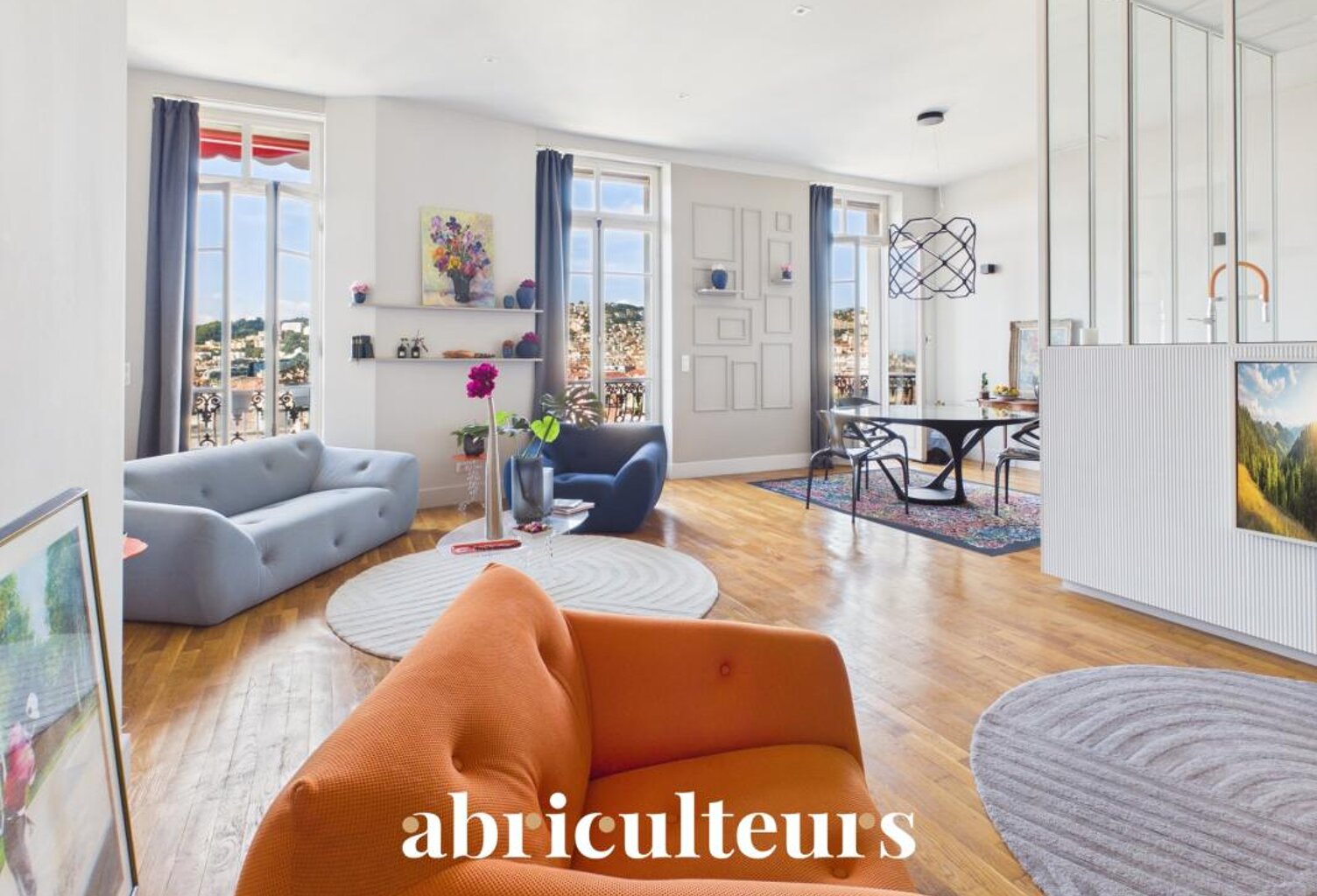 Superbe appartement rénové de 174,66 m² – Vue exceptionnelle, balcon et prestations de standing – Boulevard de Cimiez, Nice — photo 1