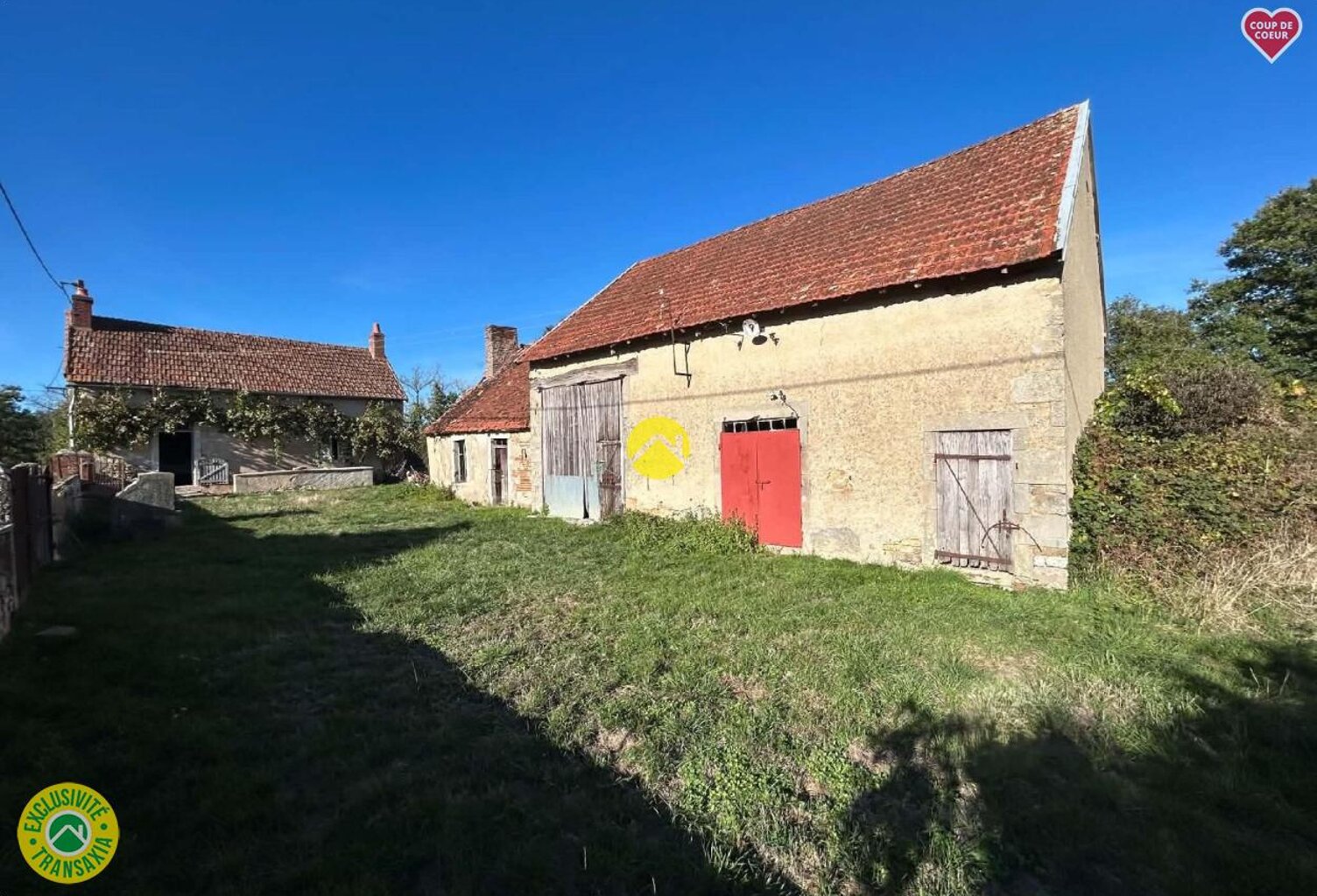 Maison + dépendance sur 1 ha — photo 1