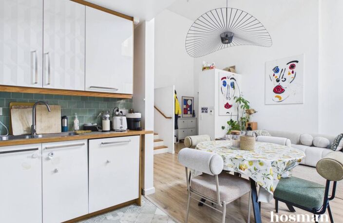 SAINT-OUEN-SUR-SEINE - QUARTIER DES DOCKS - ALLEE DE PARIS - Magnifique appartement Duplex 4 pièces avec Terrasse — photo 4