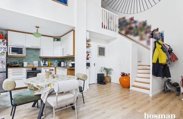 SAINT-OUEN-SUR-SEINE - QUARTIER DES DOCKS - ALLEE DE PARIS - Magnifique appartement Duplex 4 pièces avec Terrasse — photo 5