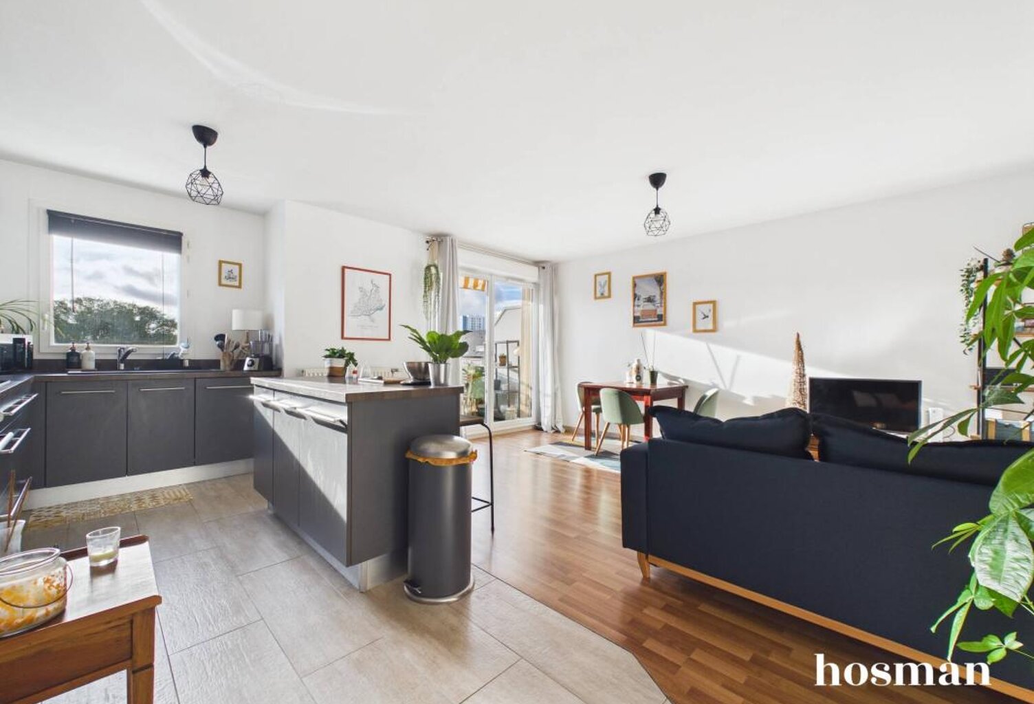 Appartement de 60 m² avec balcon et garage - Ile de Nantes, à deux pas de la Loire — photo 1
