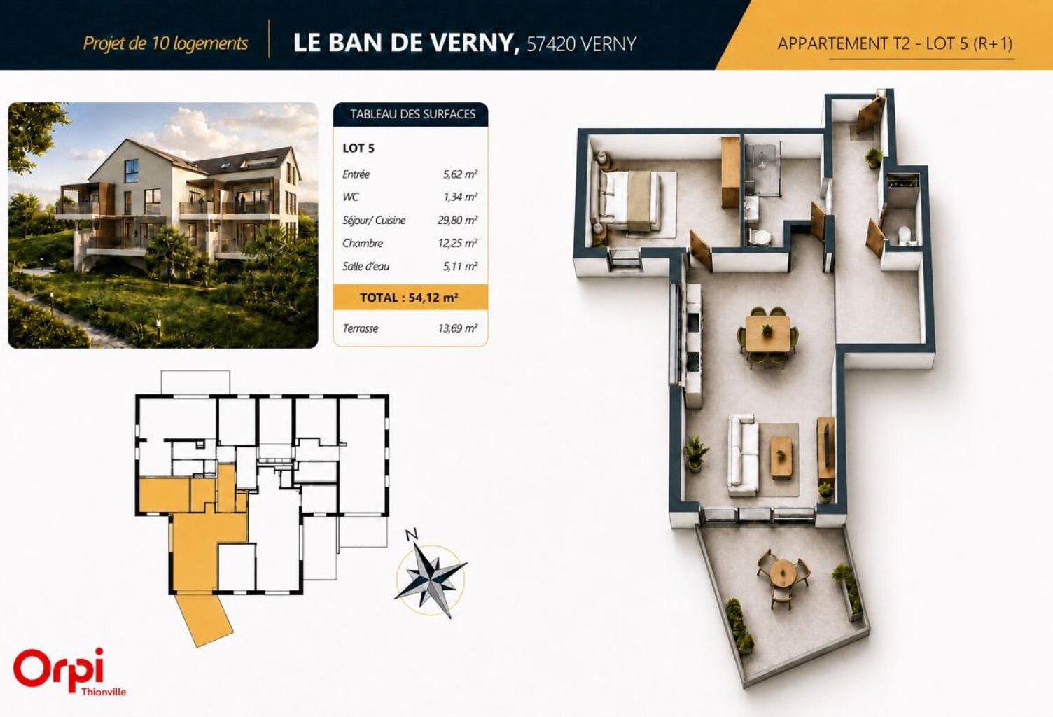 NOUVEAU PROGRAMME IMMOBILIER À VERNY — photo 1