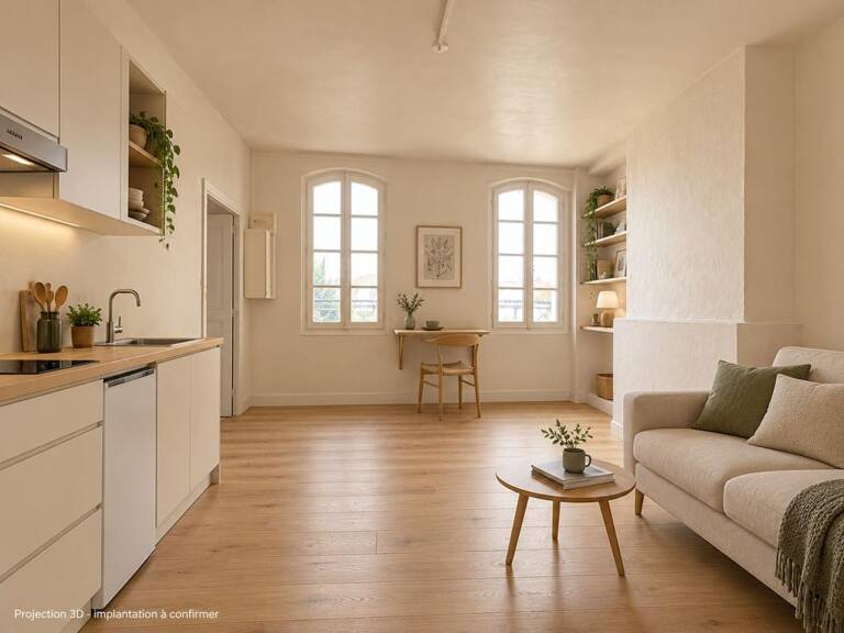 TOULOUSE SAINT-EXUPÉRY – APPARTEMENT À RÉNOVER AVEC CELLIER PRIVATIF — photo 1