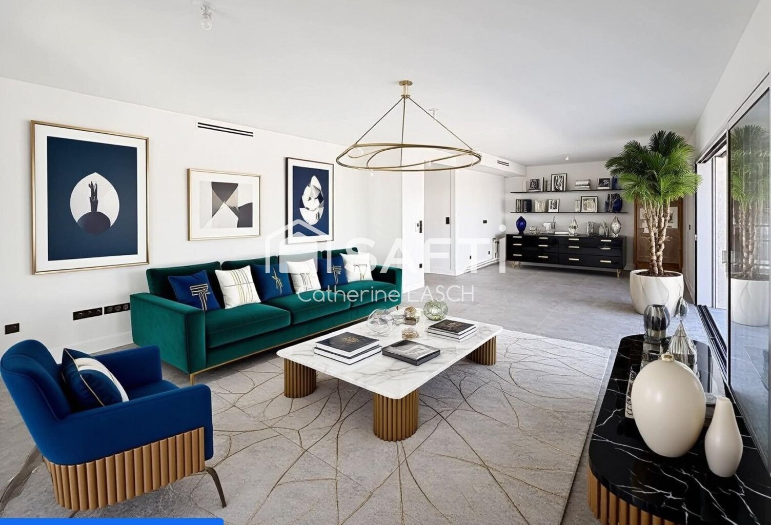 Appartement d'exception au dernier étage d'une surface habitable de 132 m² avec 130 m² de terrasse — photo 1