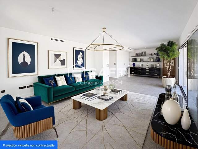 Appartement d'exception au dernier étage d'une surface habitable de 132 m² avec 130 m² de terrasse — photo du bien
