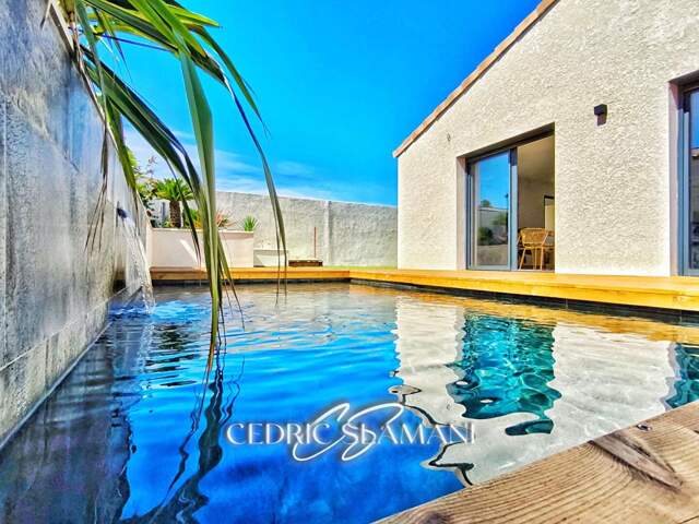 MAISON 124 M2, 3 CHAMBRES, SALON, CUISINE, GARAGE, JARDIN, TERRASSE, 2 WC, SDB, SALLE D EAU — photo du bien