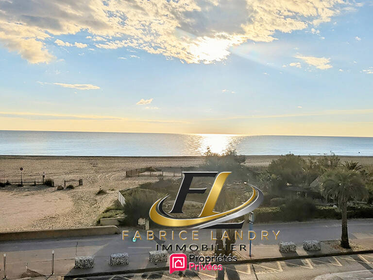 Appartement T3 de 61.4 m² vue mer + garage + cave à Canet plage — photo 1