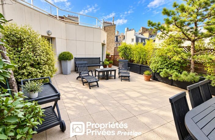 Neuilly Sablons : Appartement  dernier étage avec terrasse de plain pied — photo 4
