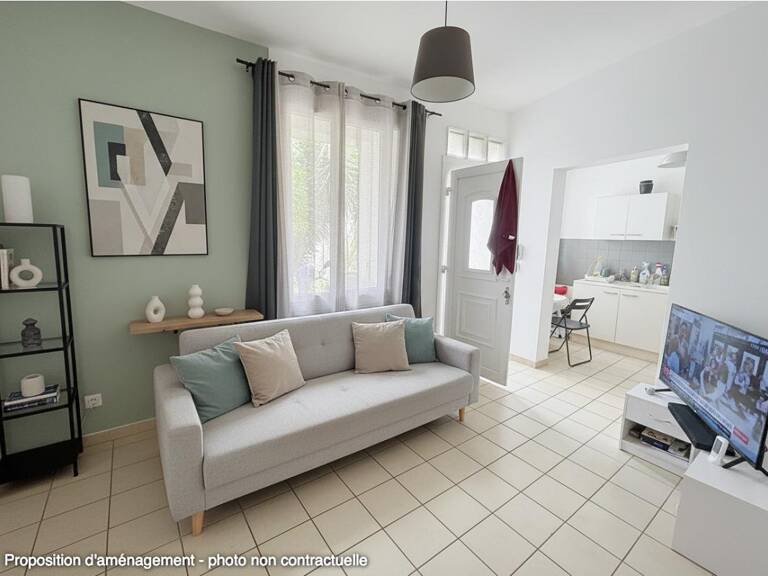 30000  NIMES - studio 32m2 climatisé au RDC - Vendu Loué - — photo 1