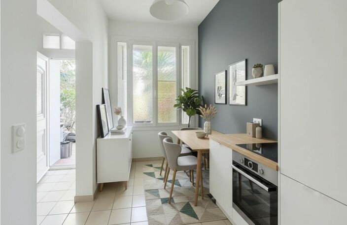 30000  NIMES - studio 32m2 climatisé au RDC - Vendu Loué - — photo 3