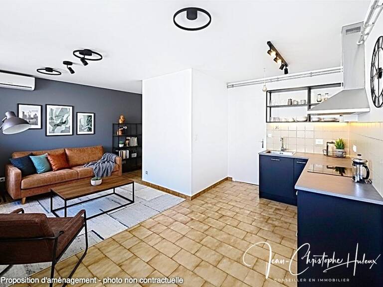 Studio Nimes 1 pièce(s) 37 m2 - vendu loué - — photo 1