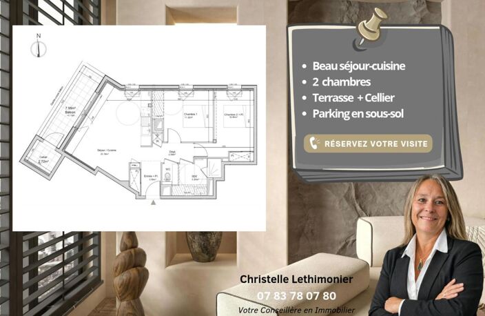 Appartement Betton - 3 pièces - 59.21 m2 — photo 4