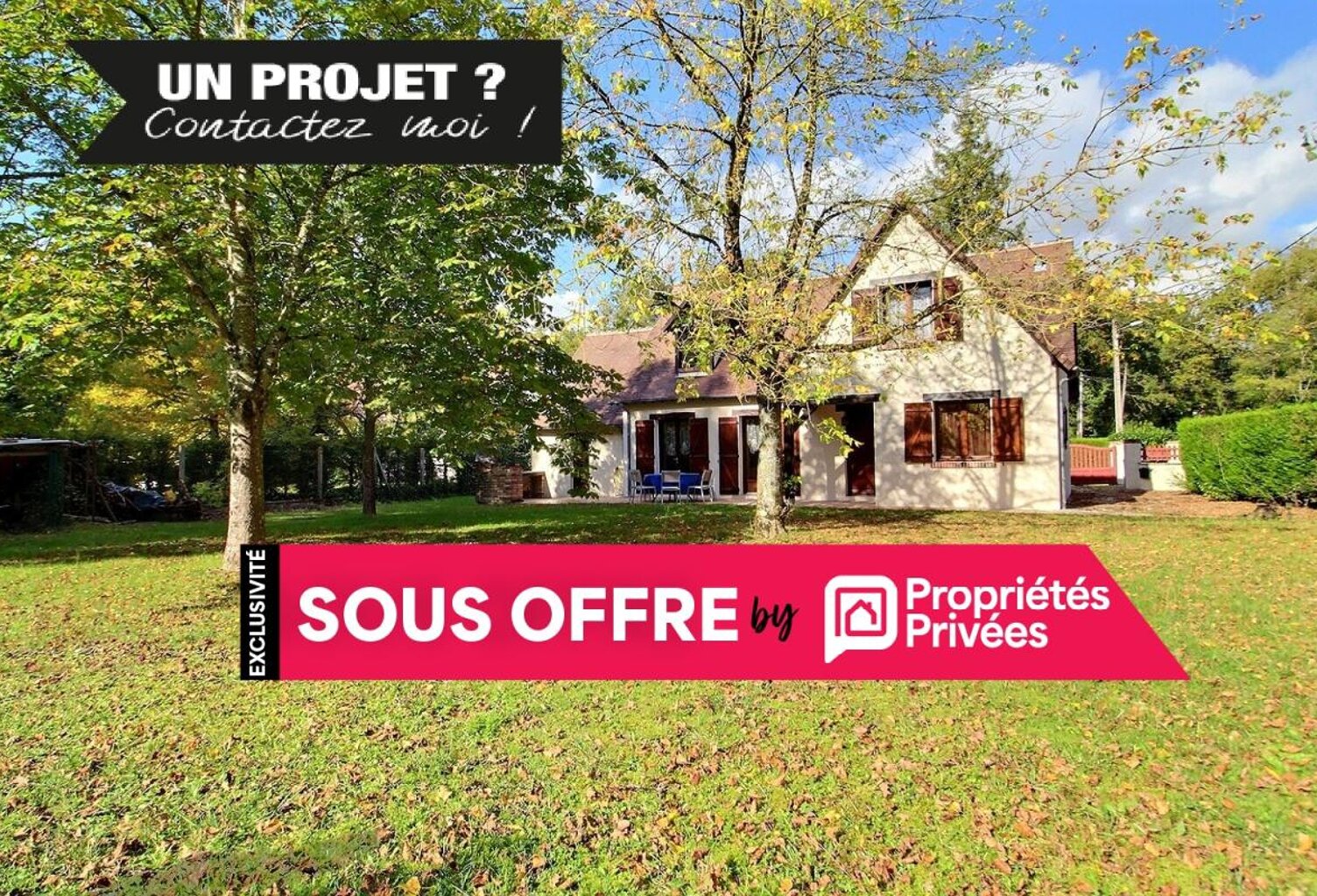A 1h de PARIS - Secteur recherché - Maison de 130 m2 - 4 CHAMBRES - GARAGE - TERRAIN 2088  m2 — photo 1