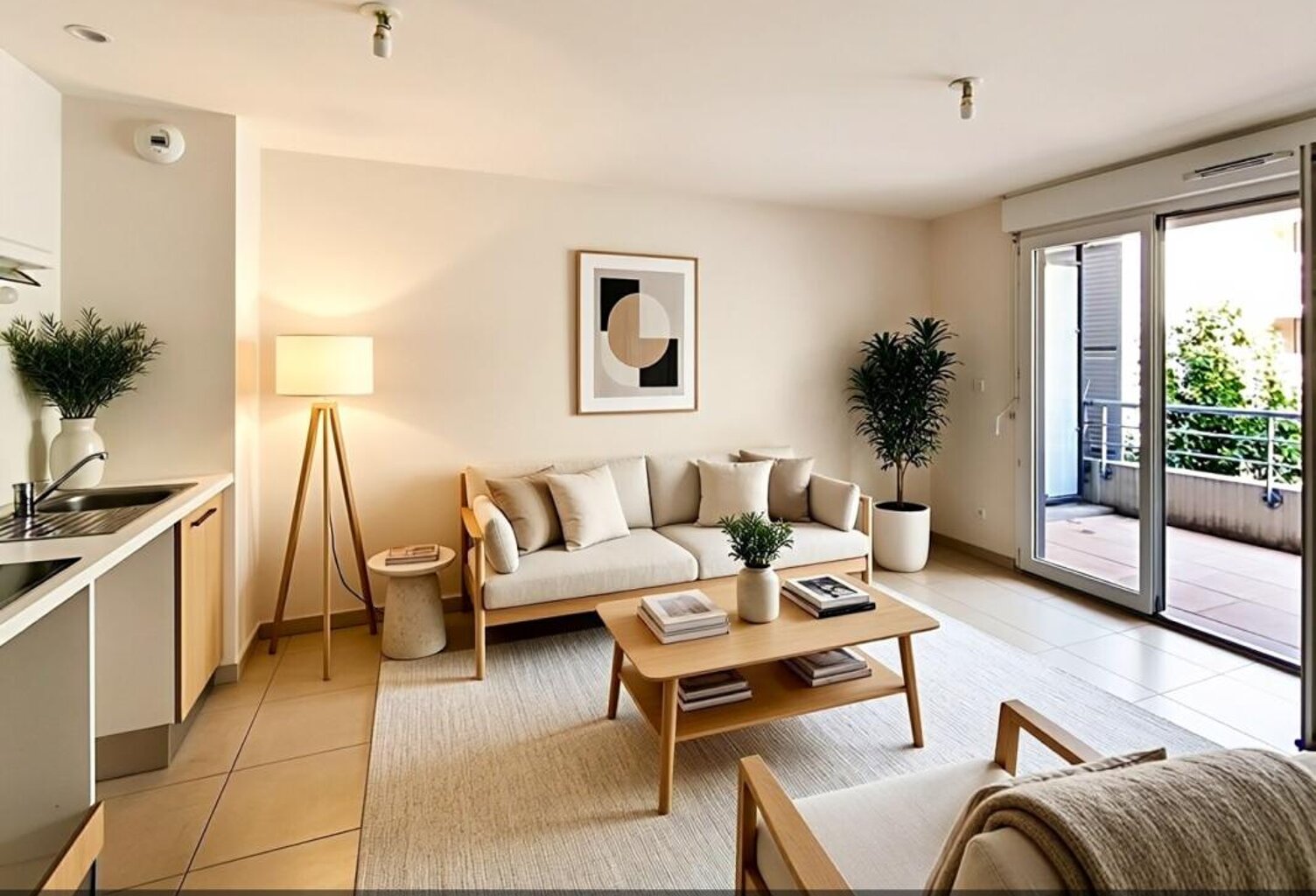 Appartement Avignon : T2 avec terrasse, parking et fort potentiel locatif — photo 1