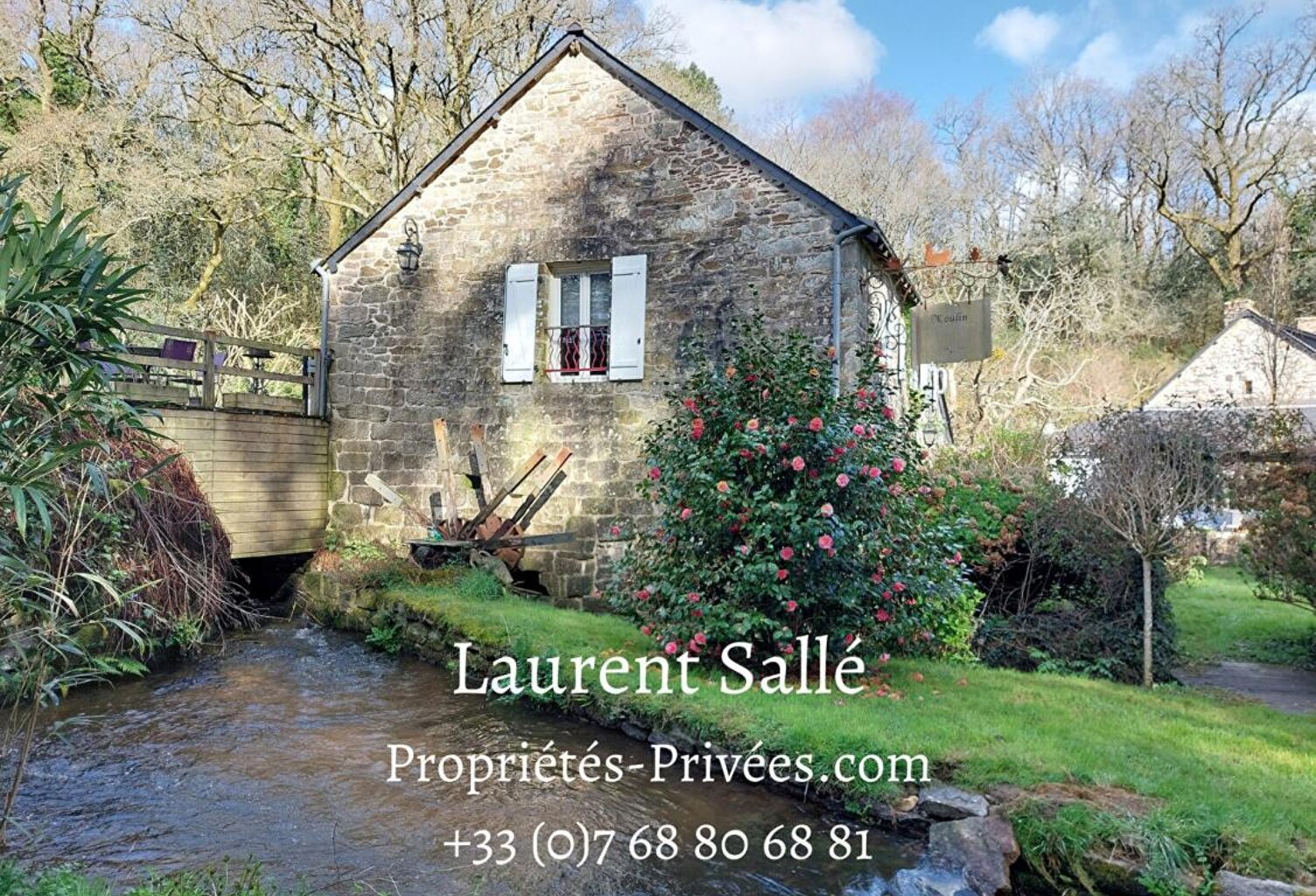 QUESTEMBERT  (56230) - Moulin et Maison de caractère 220 m² — photo 1