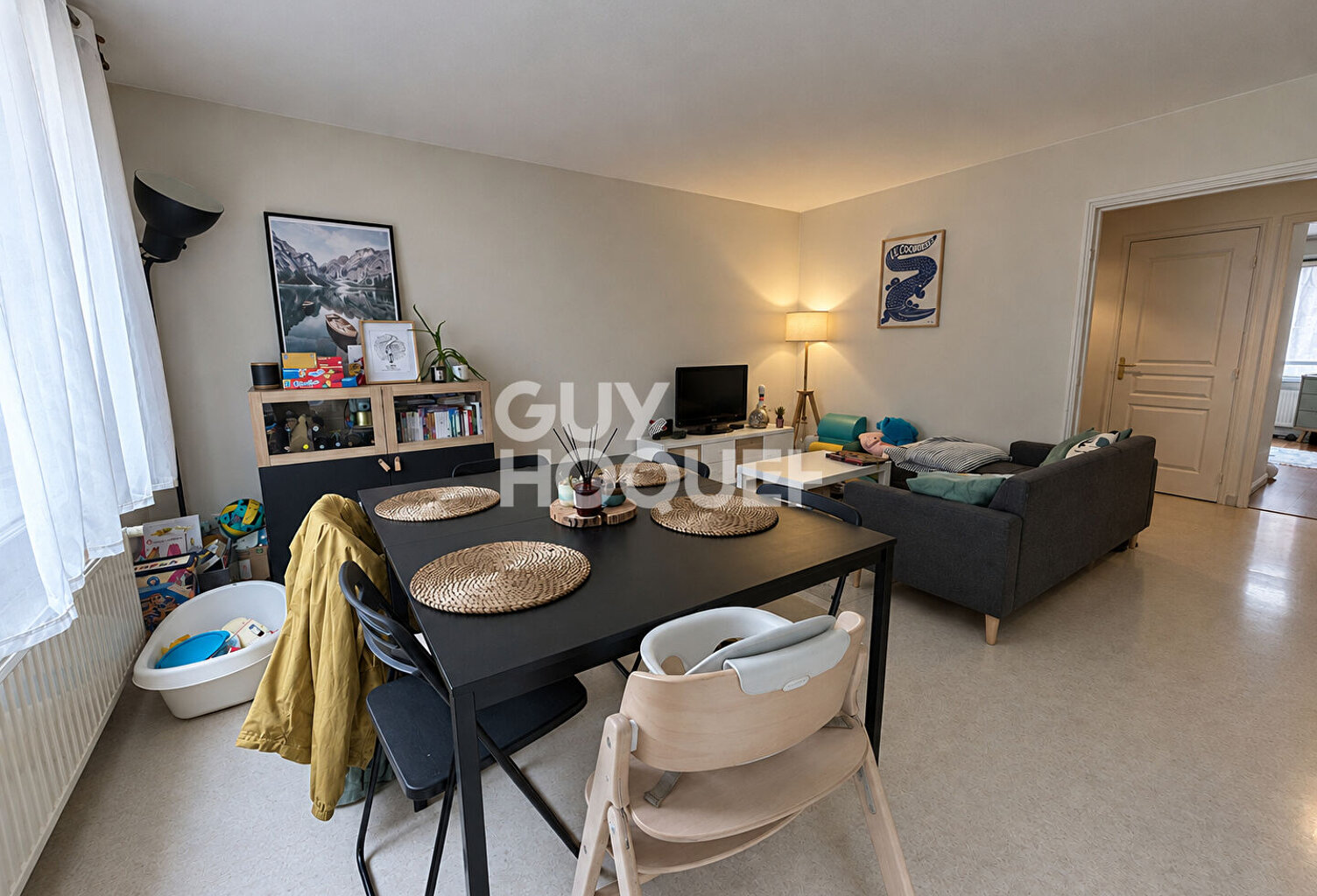 T3 de 64.88 m2 non meublé - Secteur Saxe-Gambetta — photo 1