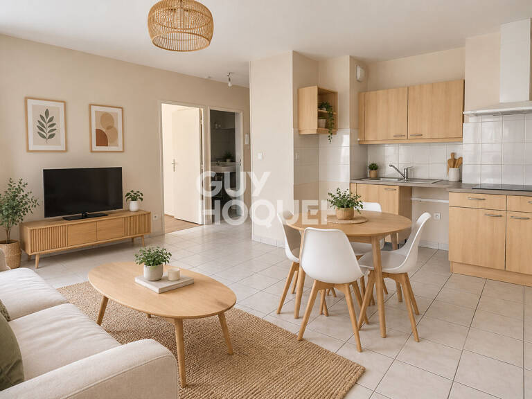 Grand T2 avec balcon dans un bel immeuble récent — photo 1