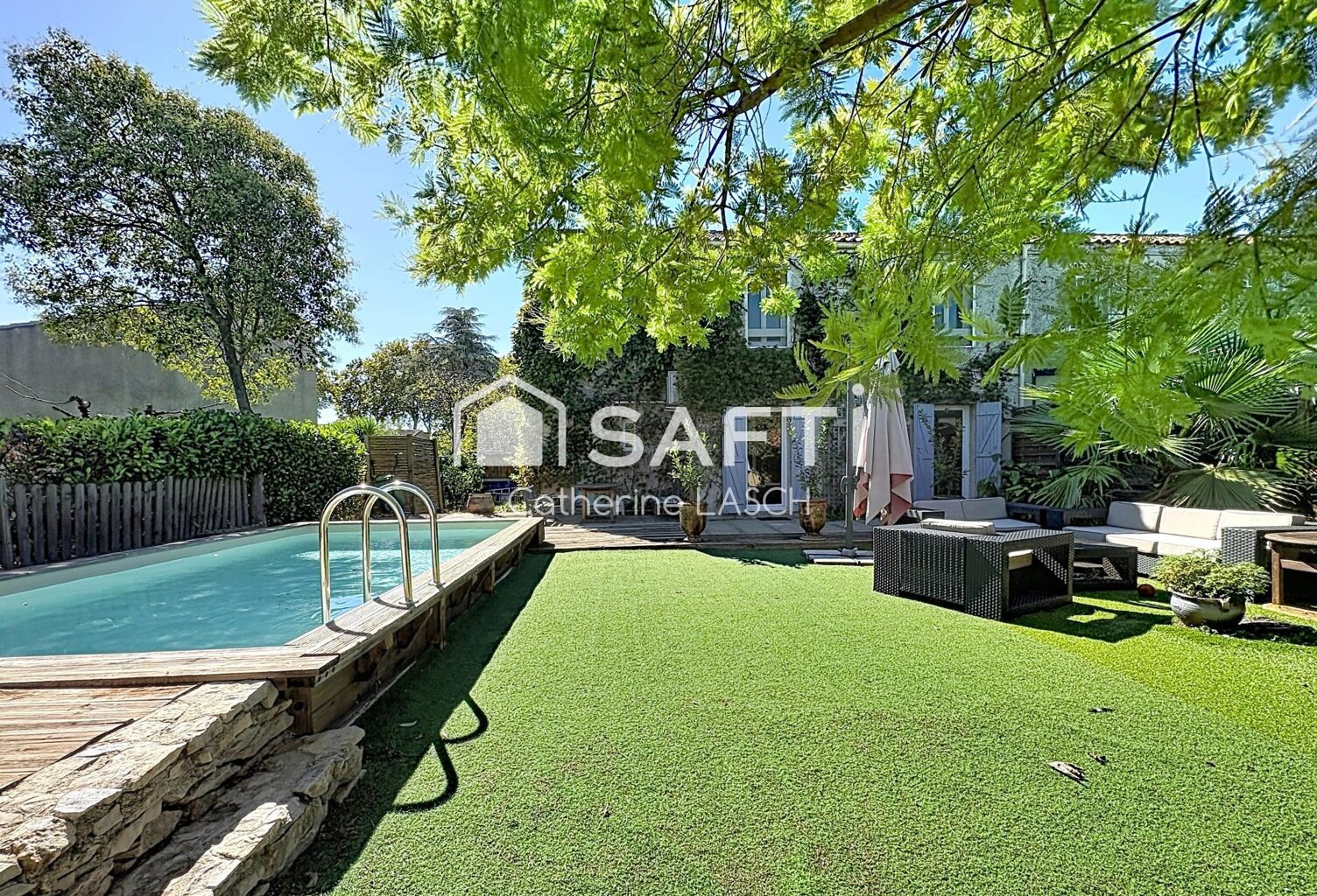 BAILLARGUES  MAISON FAMILIALE AVEC JARDIN SANS VIS-À-VIS ET PISCINE — photo 1