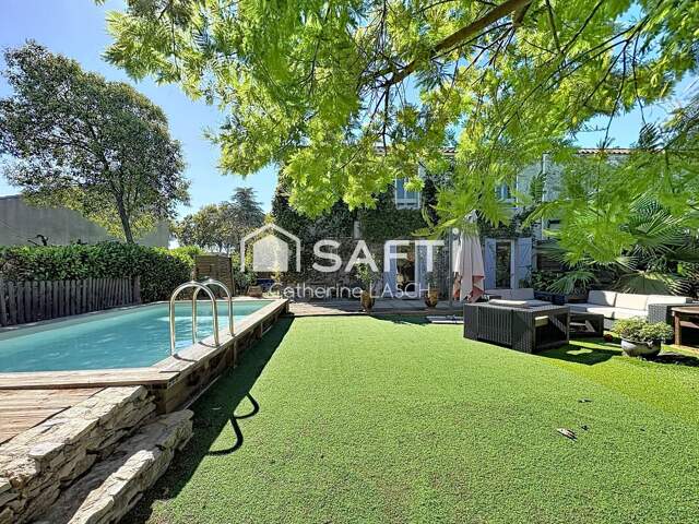 BAILLARGUES  MAISON FAMILIALE AVEC JARDIN SANS VIS-À-VIS ET PISCINE — photo du bien