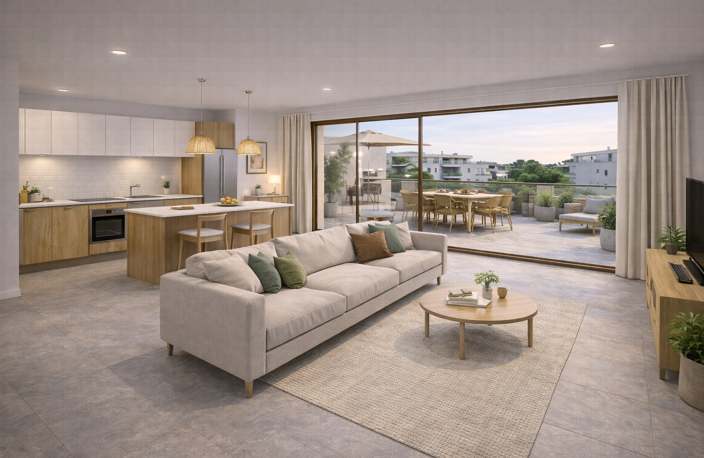FRAIS DE NOTAIRE OFFERT ! IMMENSE ÉSPACE ÉXTÈRIEUR POUR CE MAGNIFIQUE T4 ! — photo 2
