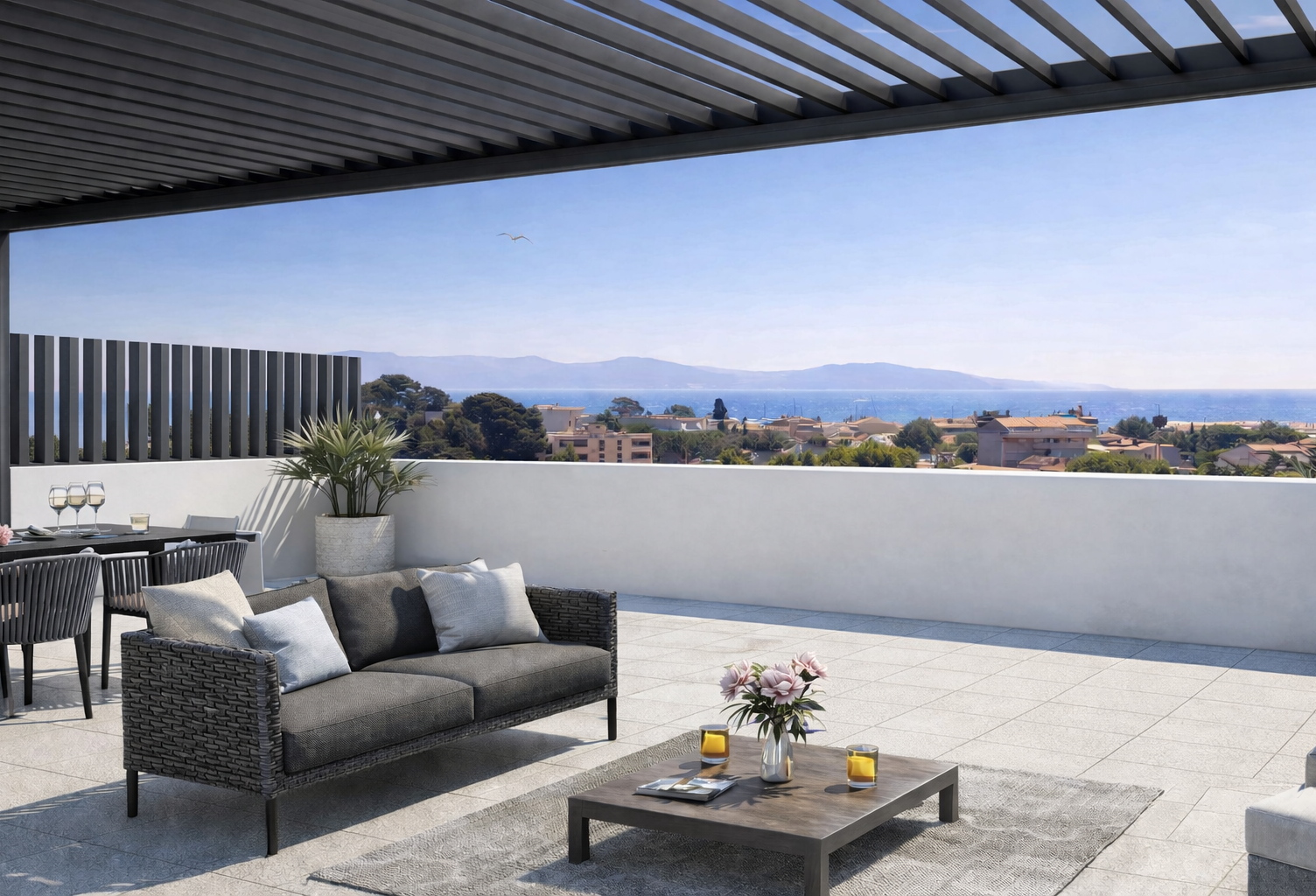LA CIOTAT - 110M² POUR CE MAGNIFIQUE T4 - VUE MER HORS NORME — photo 1