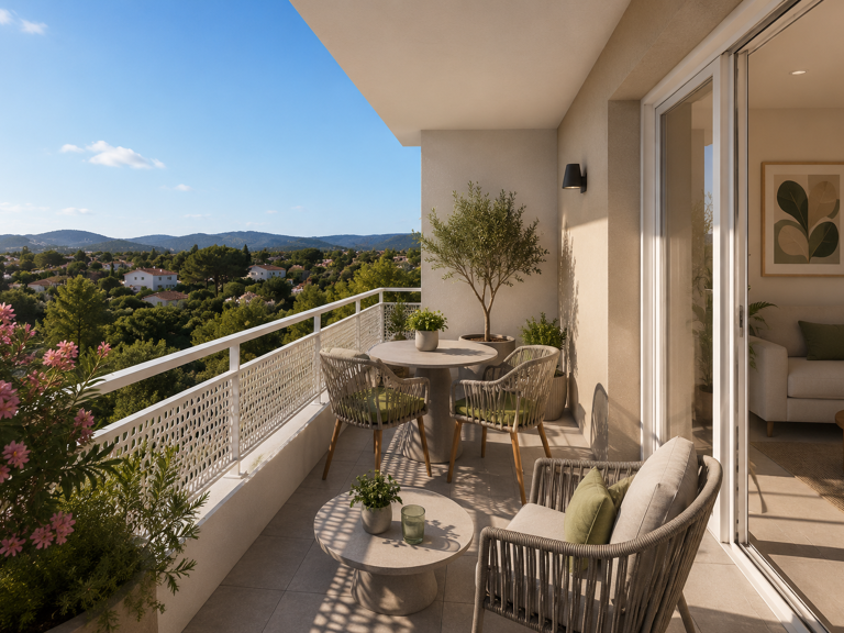LA CIOTAT – T2 NEUF AVEC BALCON ET PRESTATIONS HAUT DE GAMME ! — photo 1