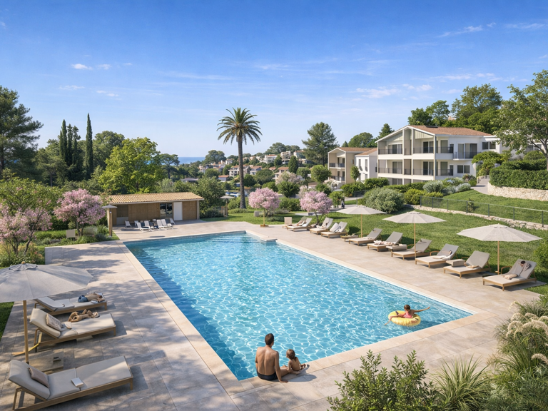 LE  BAGUIER -  MAGNIFIQUE T4 AVEC GRANDE TERRASSE - RÉSIDENCE EXCEPTIONEL — photo 1
