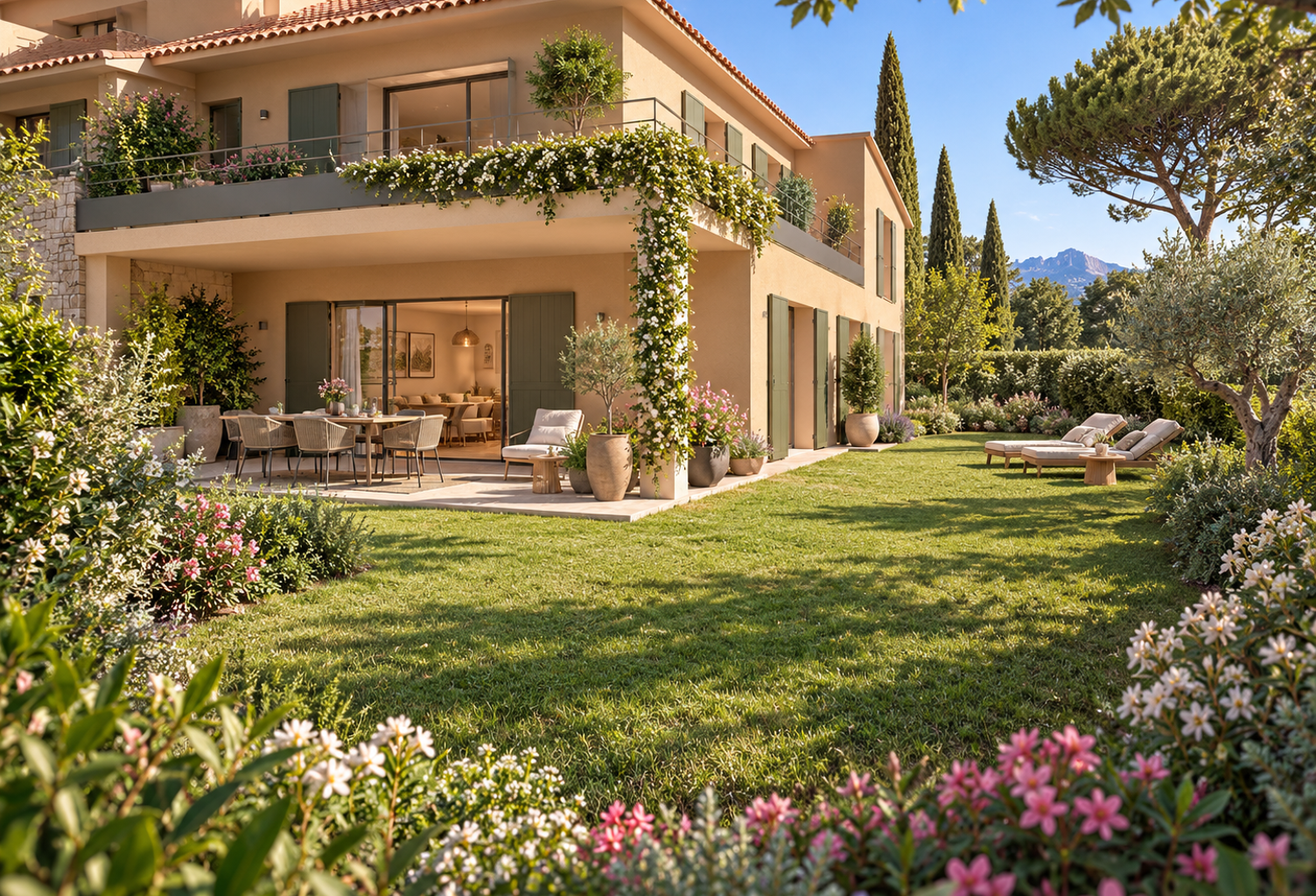 - GRAND T3 de 80m² AVEC JARDIN de 100m² - TROIS BON DIEUX — photo 1