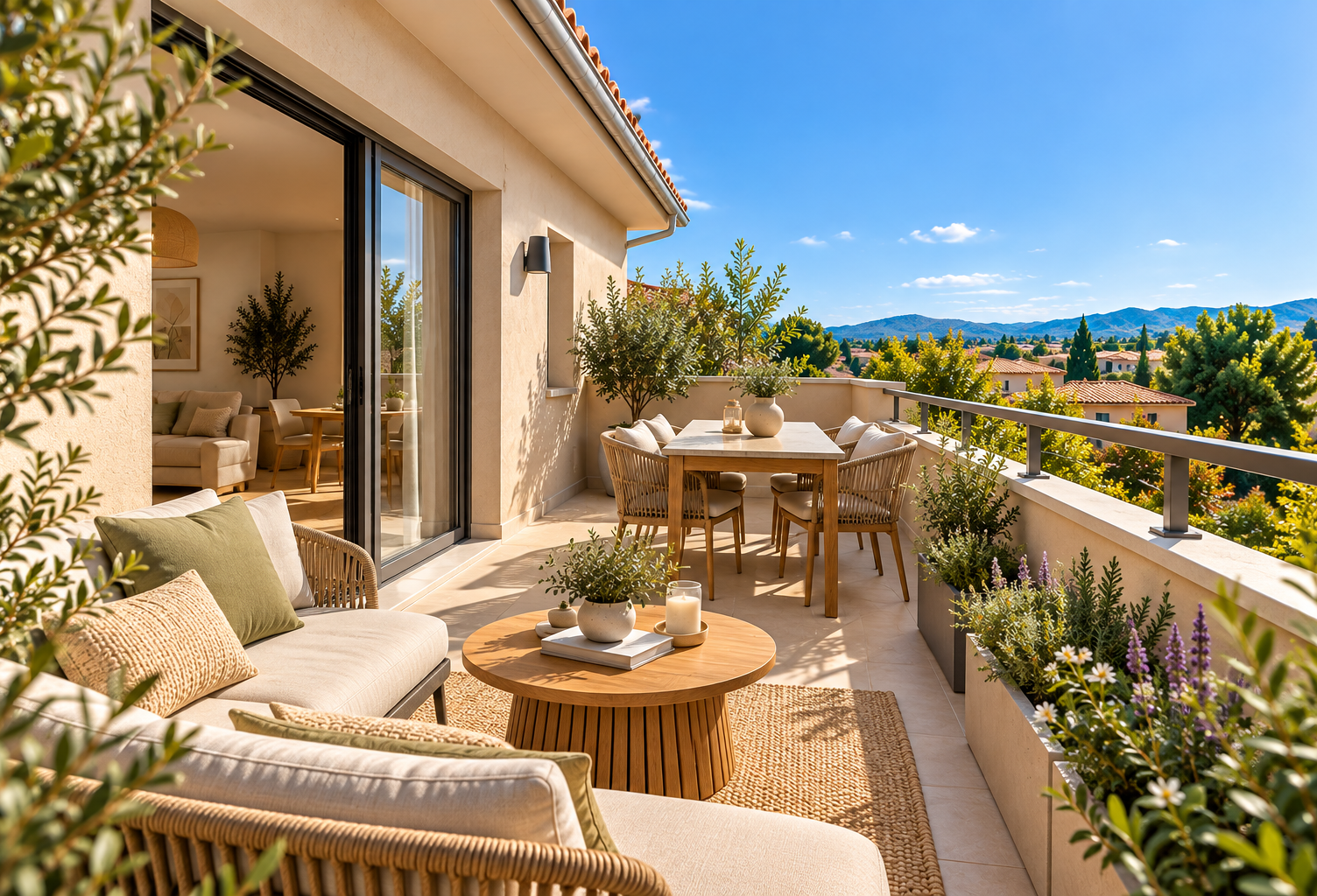 VIVEZ AU DERNIER ÉTAGE – T3 NEUF AVEC GRANDE TERRASSE ENSOLEILLÉE — photo 1