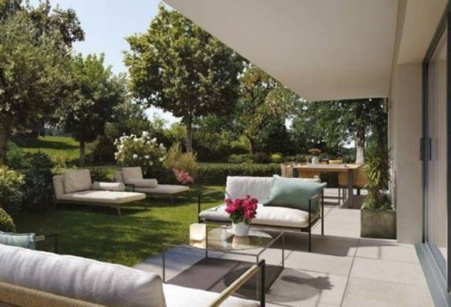 AU CALME 4P DE 92M² EN REZ DE JARDIN AVEC 150M² D'EXTERIEUR — photo 1