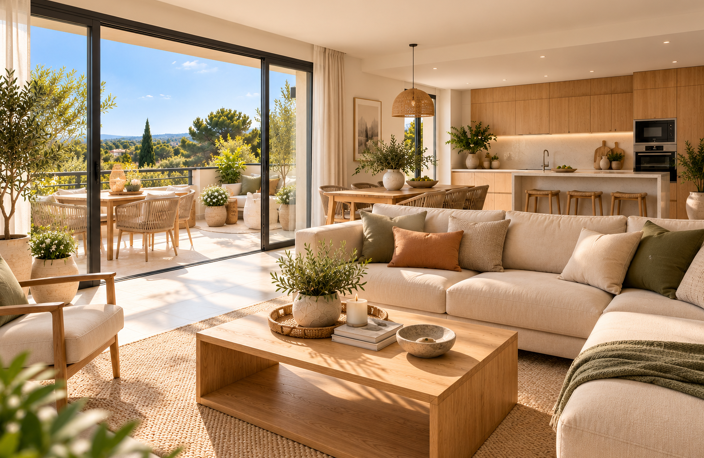 - T2 NEUF DE 45M² AVEC TERRASSE PROCHE THOLONET — photo 2