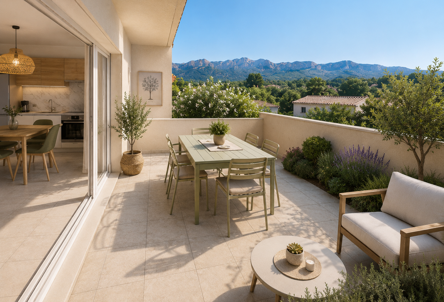 T4 de 102 m² avec balcon et parking - VARS - PTZ — photo 1