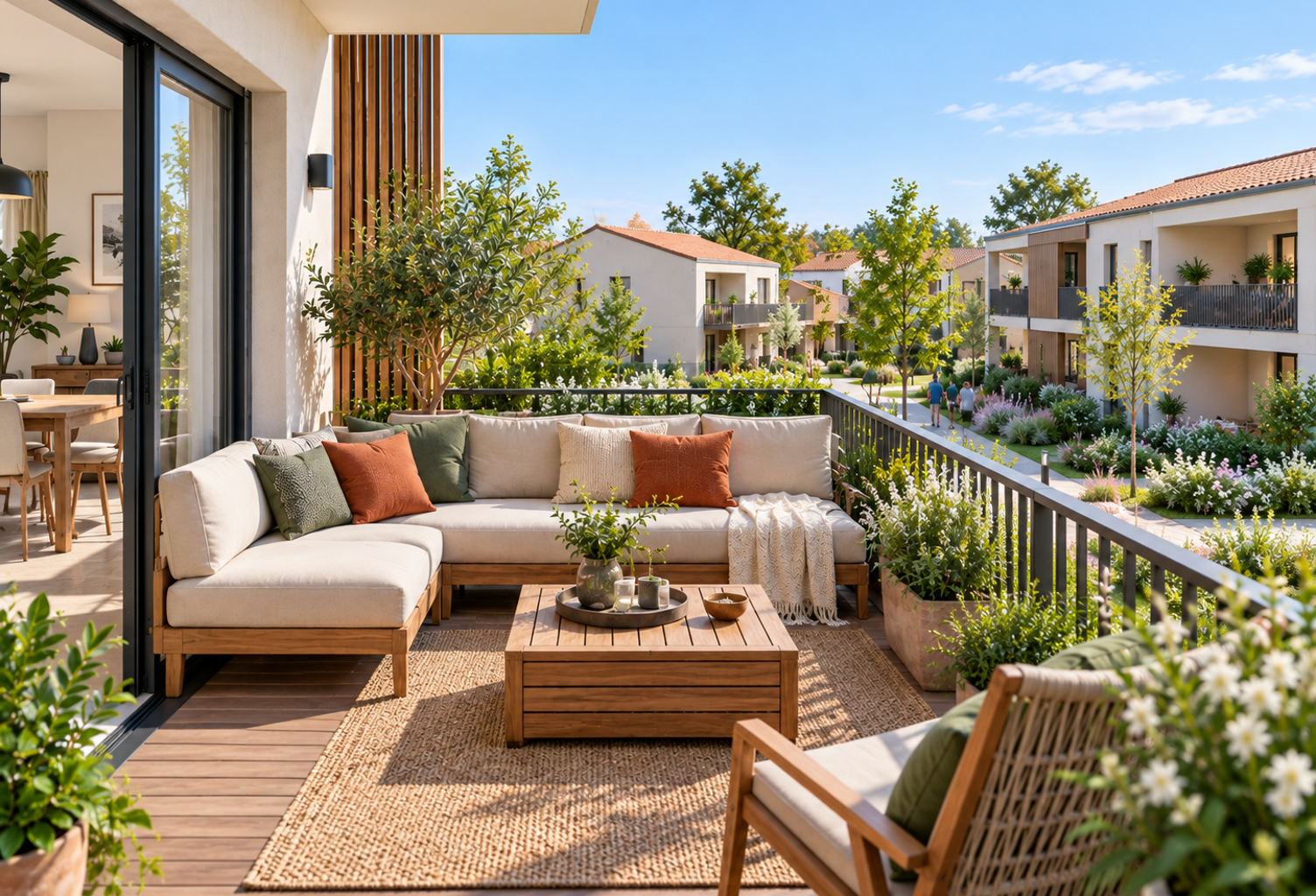 - ENTRE GIGNAC ET MARIGNANE - 3P DE 50M² AVEC TERRASSE DE 10M² — photo 1